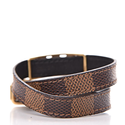 Louis Vuitton Damier Ebene Sign It Bracelet 3 of 7