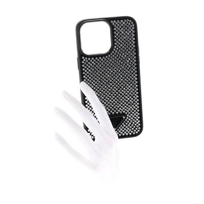 Prada Satin Crystal iPhone 14 Pro Max Case Cristal 2 of 6