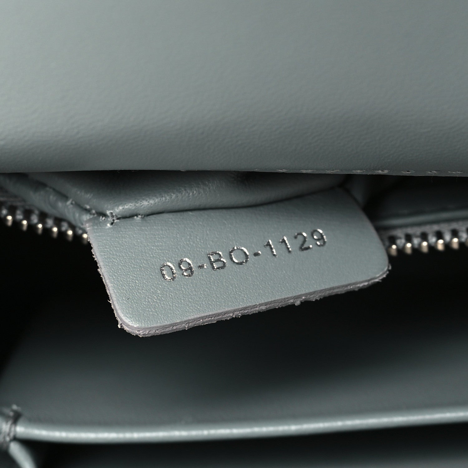 Christian Dior Grained Calfskin 30 Montaigne Chain Flap Bag Grey 7 of 10