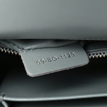 Christian Dior Grained Calfskin 30 Montaigne Chain Flap Bag Grey 7 of 10