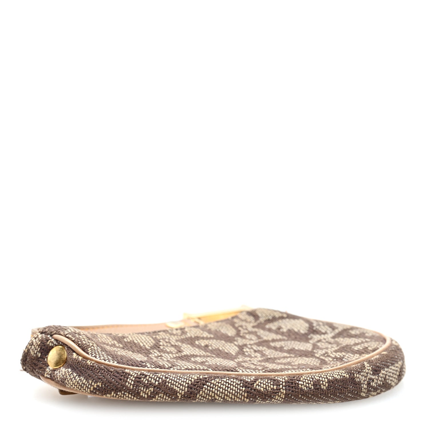 Christian Dior Monogram Saddle Coin Purse Brown 4 of 7