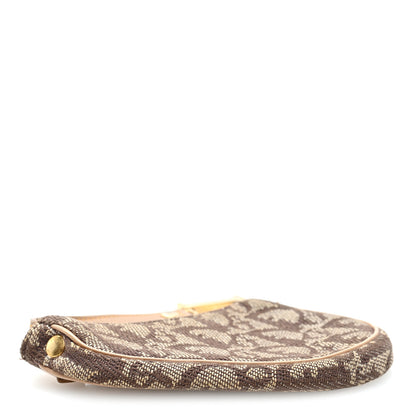 Christian Dior Monogram Saddle Coin Purse Brown 4 of 7