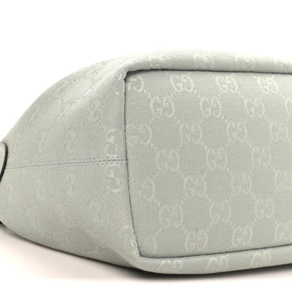 Gucci GG Monogram Web Medium Vanity Light Blue 9 of 10