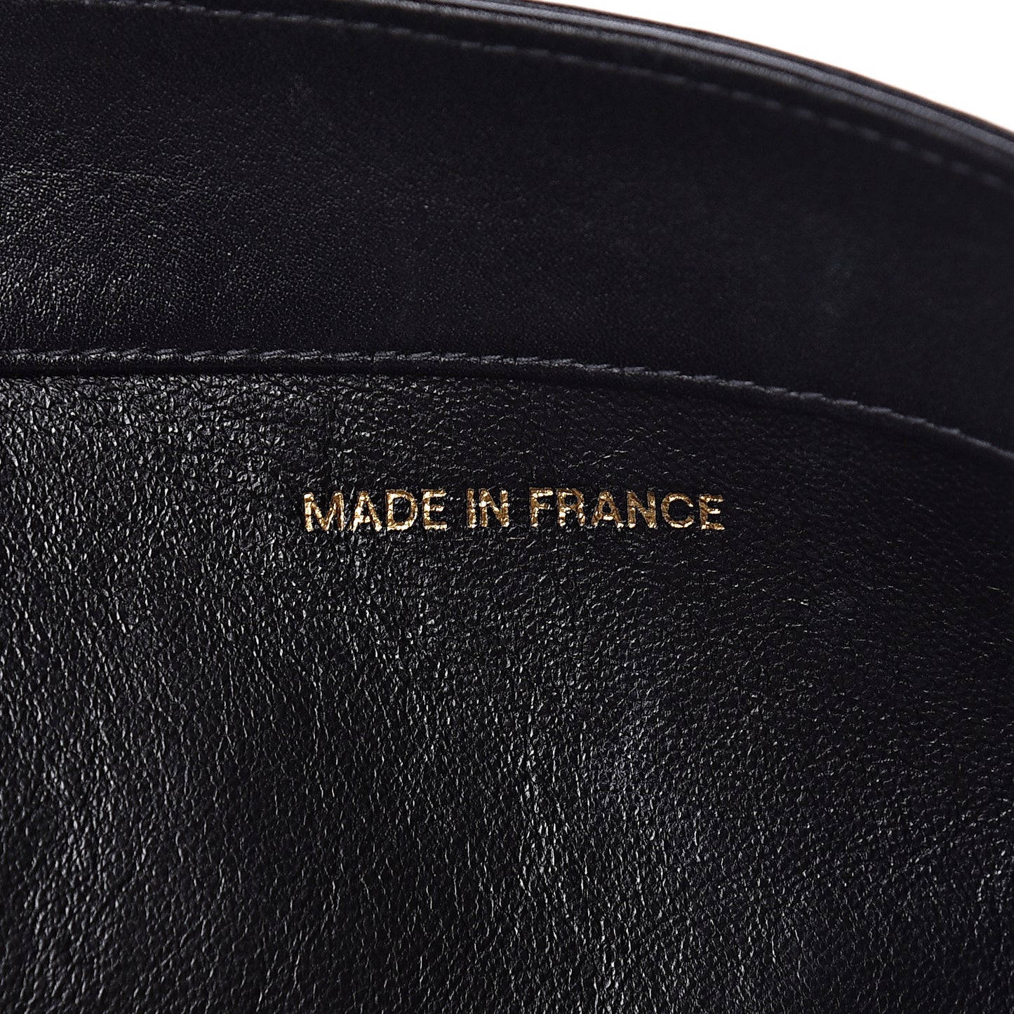 Calfskin CC Tote Black