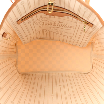 Louis Vuitton Damier Azur Neverfull MM 5 of 9