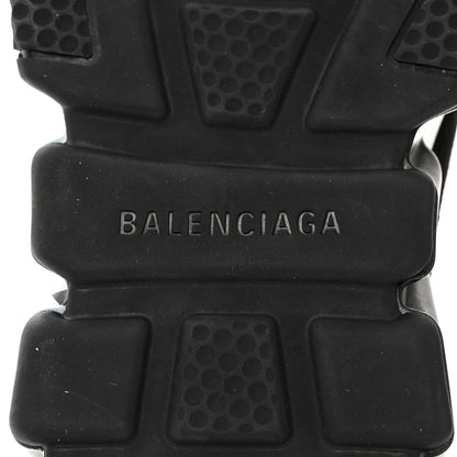 Balenciaga Neoprene Knit Womens Speed Graffiti Sneakers 38 Black White 8 of 9