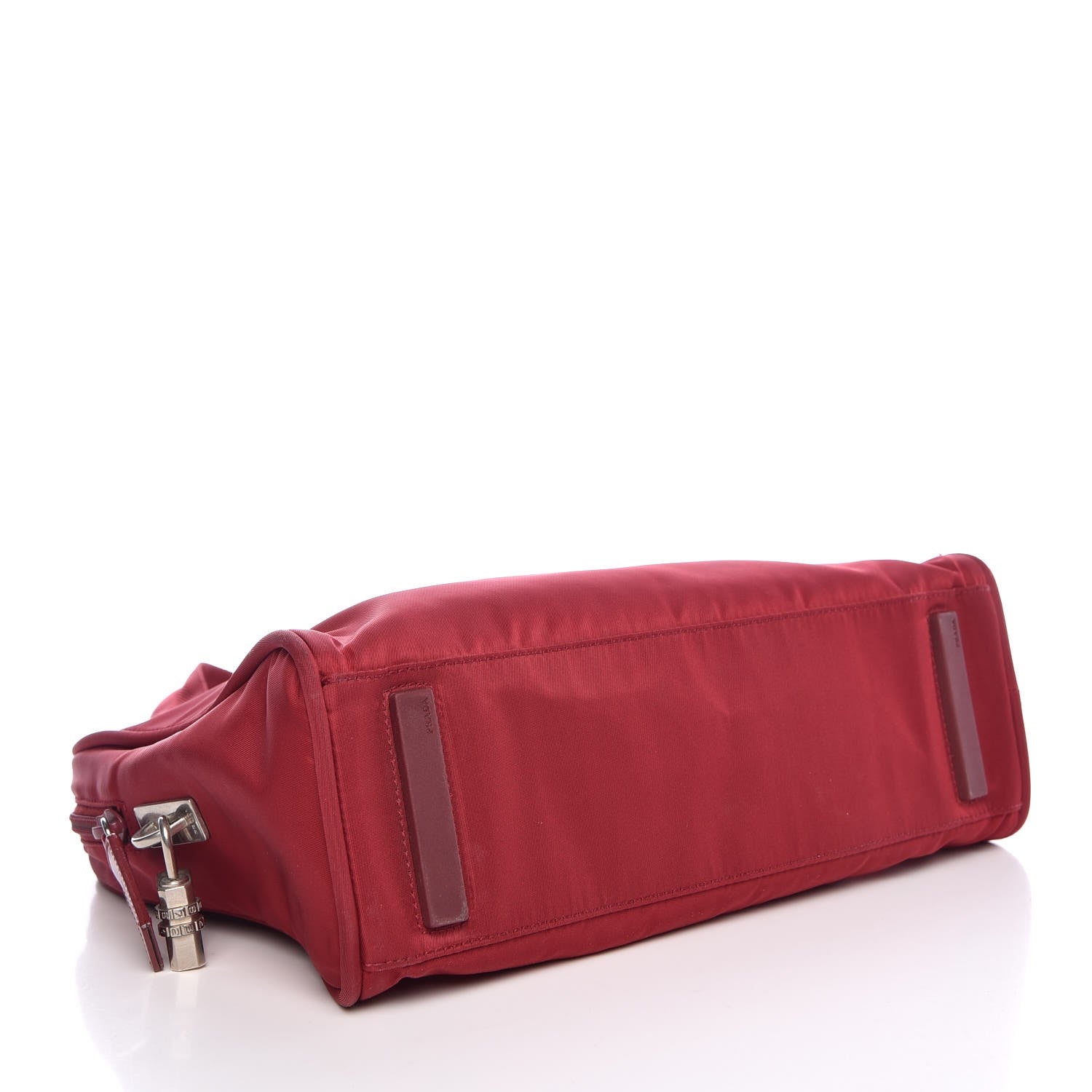 Prada Tessuto Nylon Dopp Cosmetic Bag Rosso 4 of 14