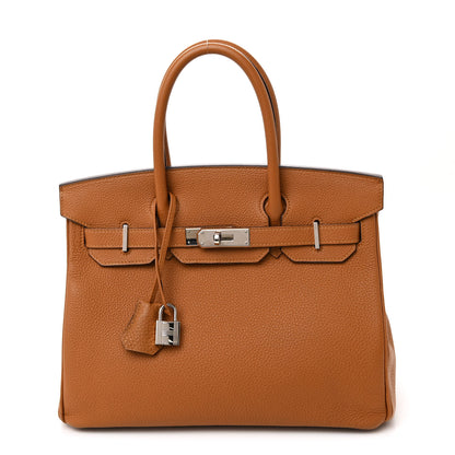 Hermes Togo Birkin 30 Caramel 1 of 13
