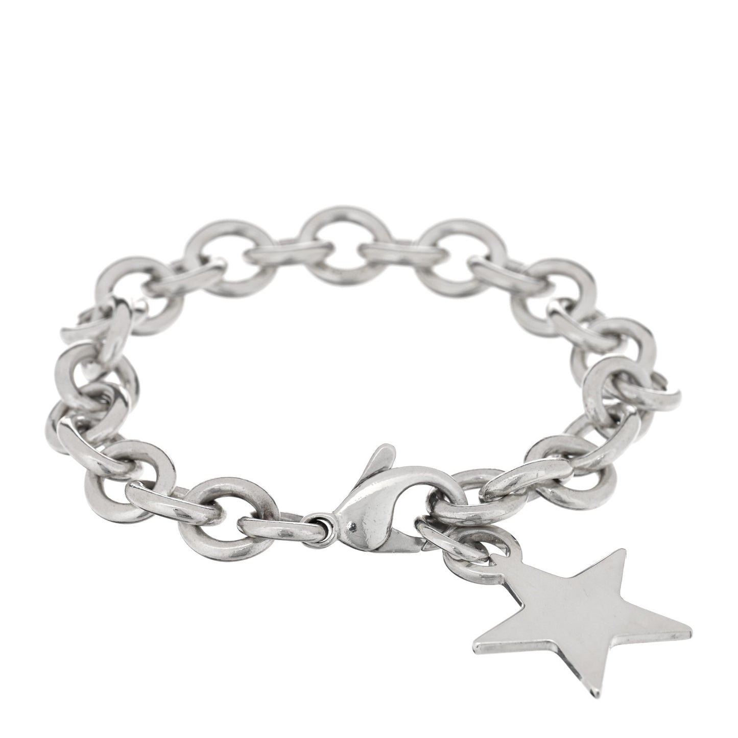 Sterling Silver Star Charm Bracelet
