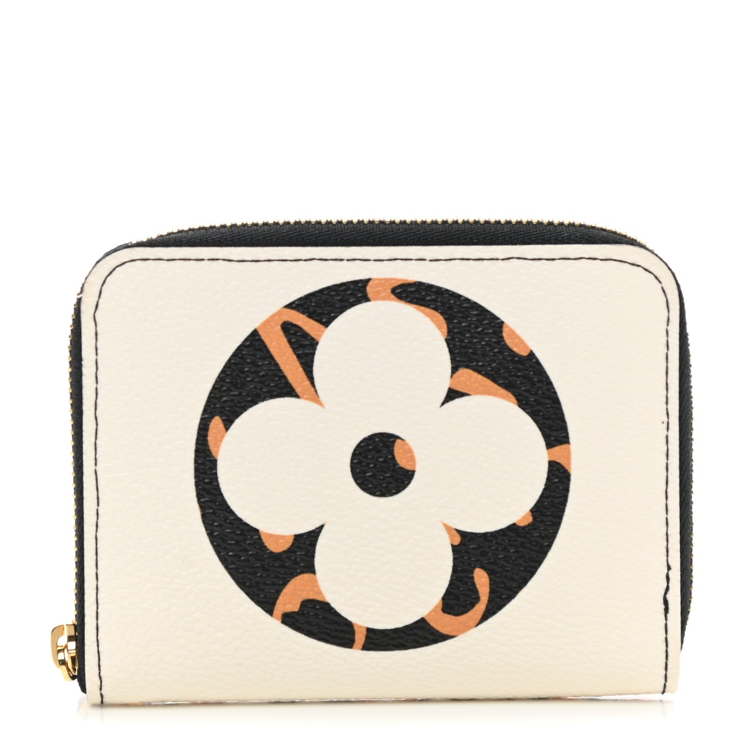 Monogram Giant Jungle Zippy Coin Purse Ivory