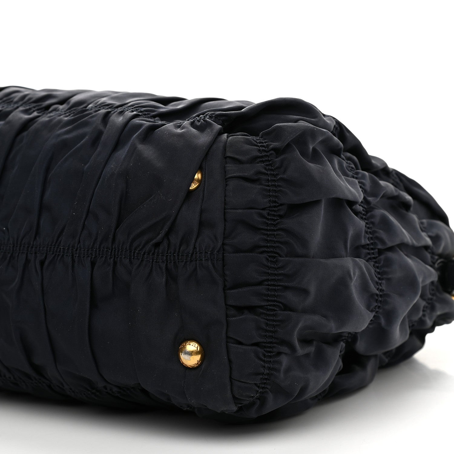 Prada Tessuto Nylon Nappa Gaufre Shopping Satchel Black 13 of 13