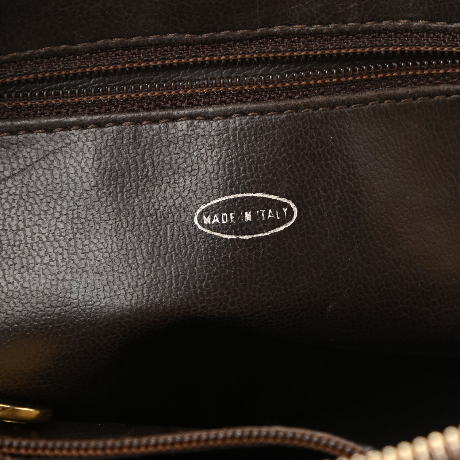 Chanel Lambskin Quilted Shoulder Bag Brown 5 of 10