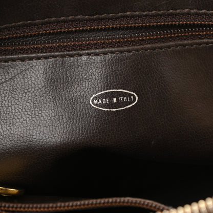 Chanel Lambskin Quilted Shoulder Bag Brown 5 of 10