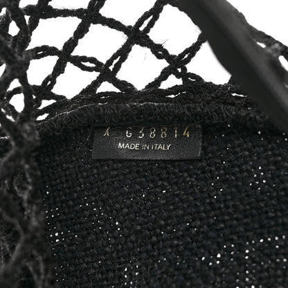Chanel Cord Braided CC Mules 39 Black 10 of 12