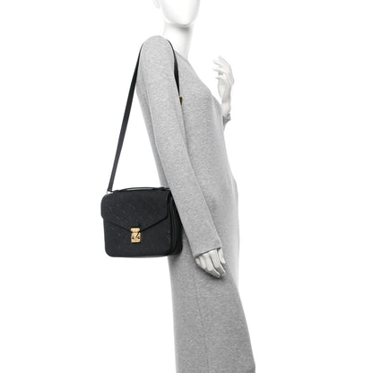 Louis Vuitton Empreinte Pochette Metis Black 2 of 14