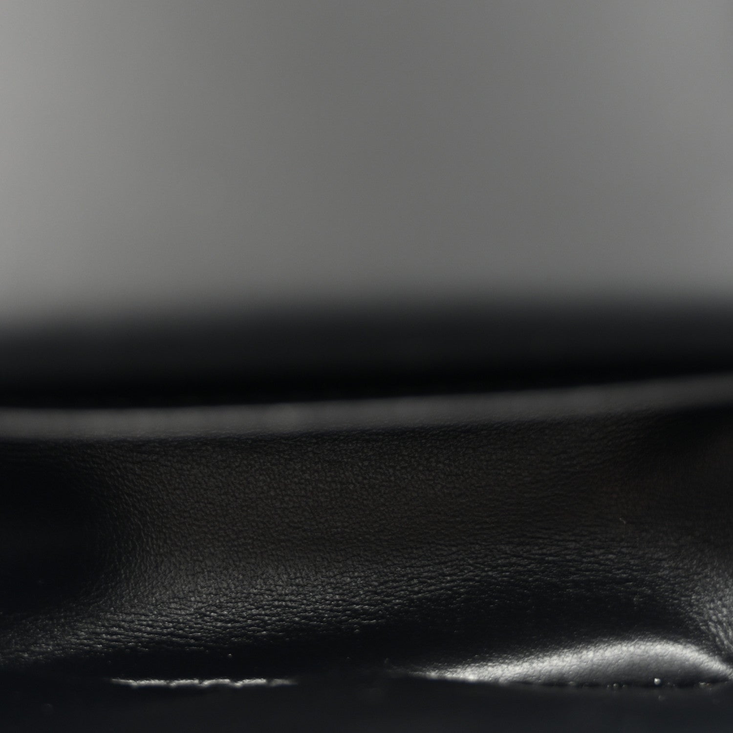 Celine Shiny Calfskin Mini Triomphe Black 5 of 9