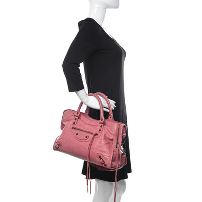 Balenciaga Agneau Classic Hardware City Rose Hortensia 2 of 16
