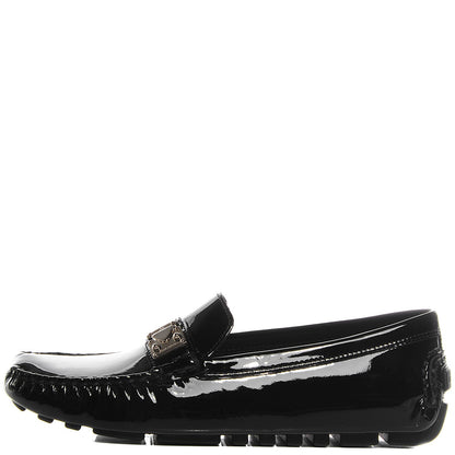Louis Vuitton Patent Lombok Mocassin Loafers 37 Black 1 of 7