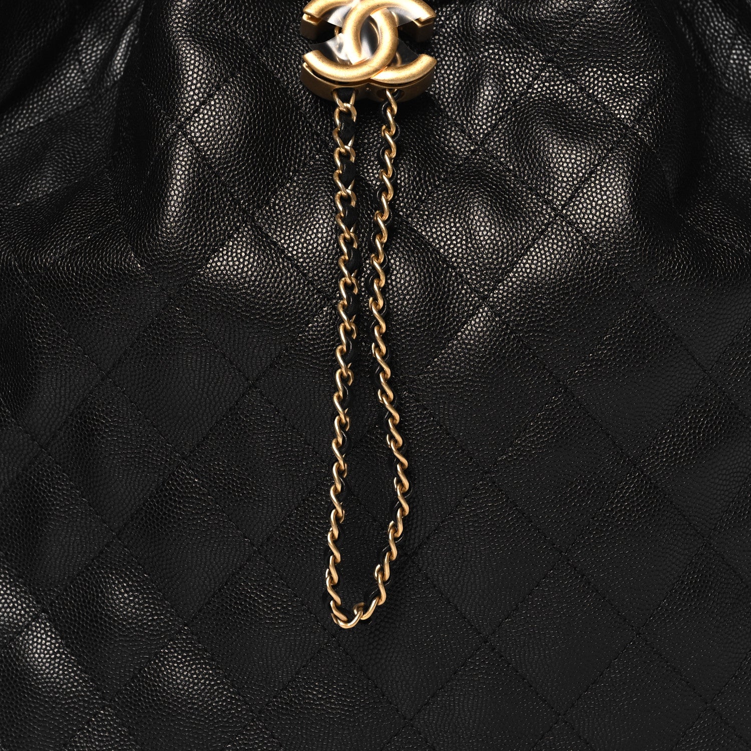Chanel Caviar Quilted Medium Chanel 25 Handbag Black 9 of 11