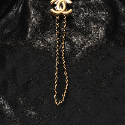 Chanel Caviar Quilted Medium Chanel 25 Handbag Black 9 of 11