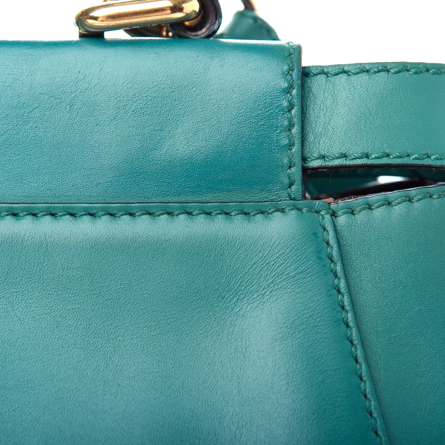 Vitello Morgan Fabric Jacquard Pequin Medium Peekaboo Iconic Satchel Lago Tobacco Black