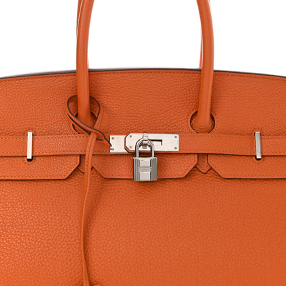 Hermes Togo Birkin 35 Orange 10 of 13