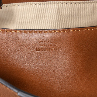 Chloe Grained Lambskin Medium Lexa Shoulder Bag Mustard Brown 7 of 10