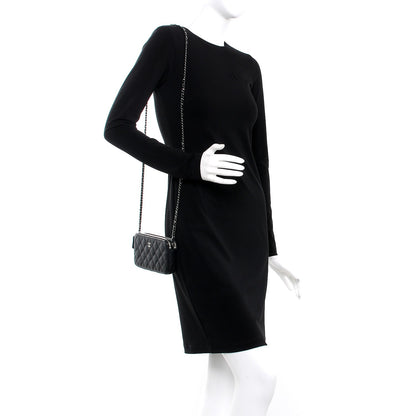Chanel Caviar Quilted Small Clutch With Chain Black 2 of 9