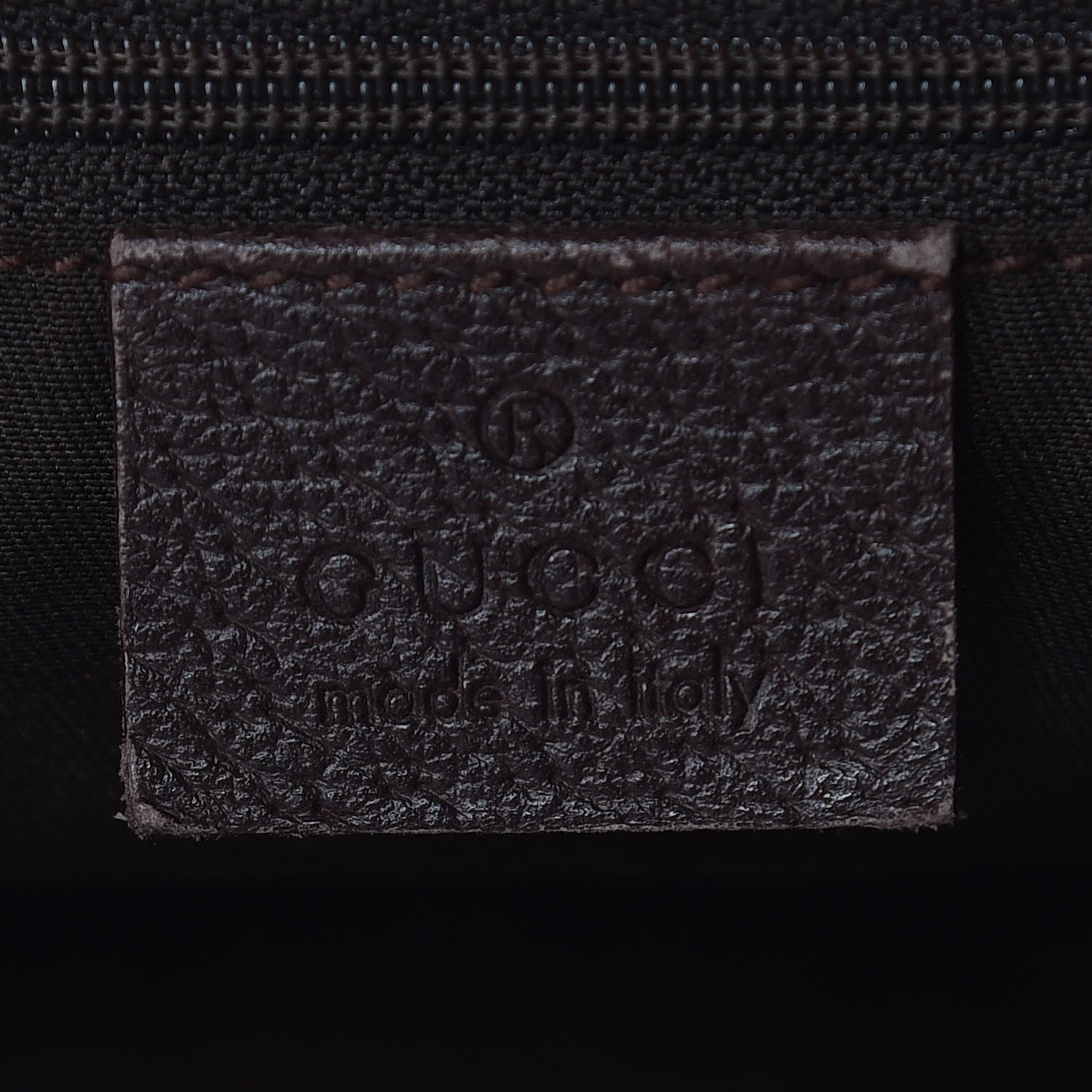 Gucci Monogram Large Abbey Tote Dark Brown 8 of 11
