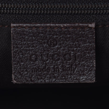 Gucci Monogram Large Abbey Tote Dark Brown 8 of 11