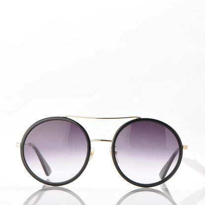 Gucci Round Sunglasses GG 0061S Black 2 of 7