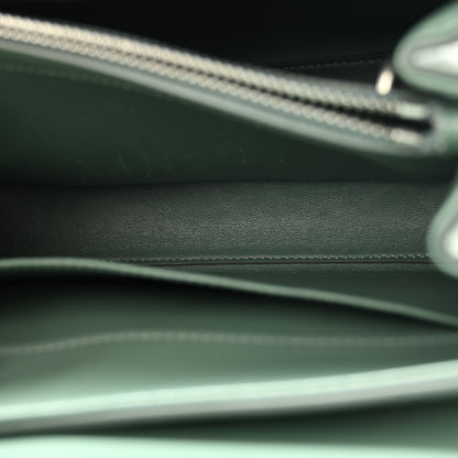 Celine Satinated Calfskin Small 16 Top Handle Bag Celadon 6 of 13