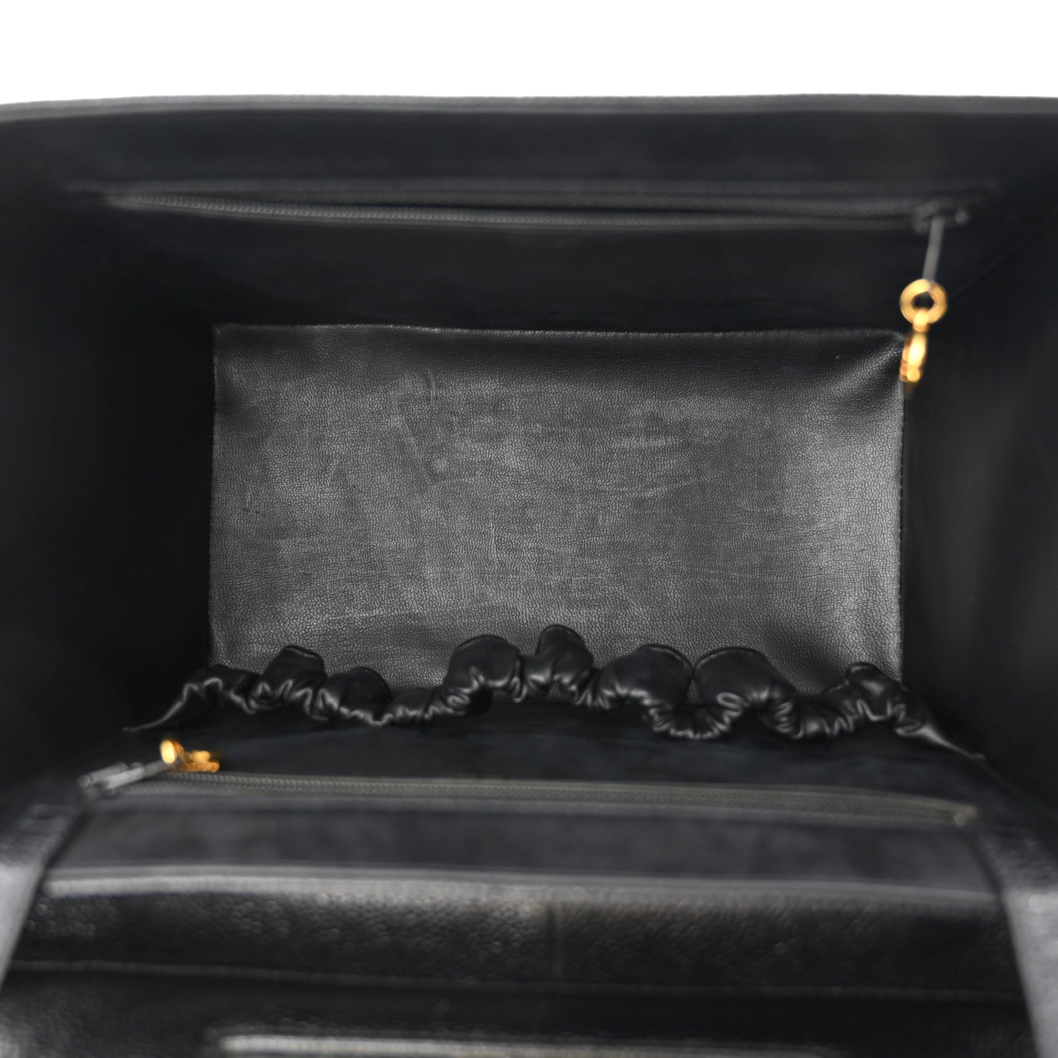 Chanel Caviar Vanity Train Case Black 5 of 16