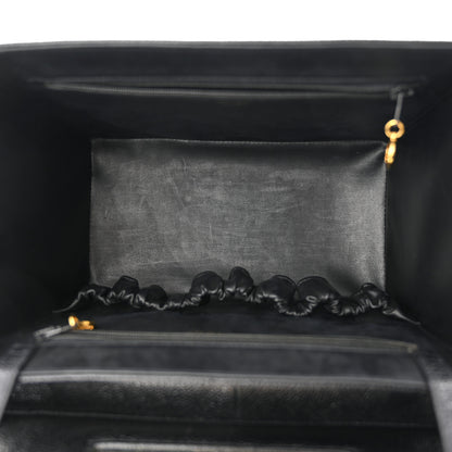 Chanel Caviar Vanity Train Case Black 5 of 16