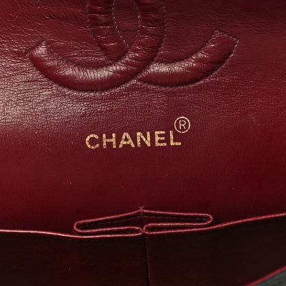 Chanel Lambskin Quilted Medium Double Flap Black 6 of 29