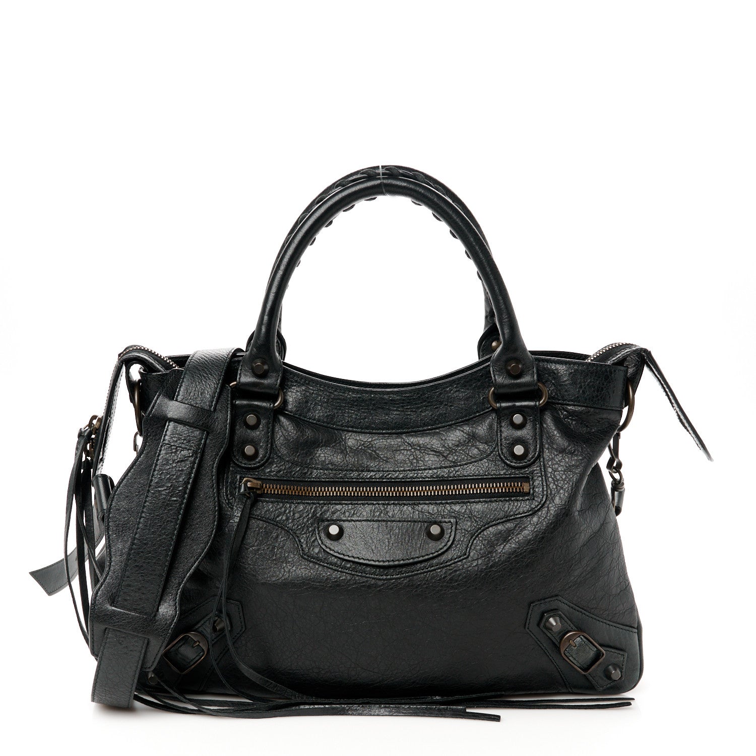 Balenciaga Agneau Classic Hardware Town Black 1 of 11