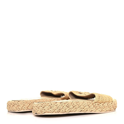 Chanel Cord Braided CC Mules 41 Light Beige 5 of 8