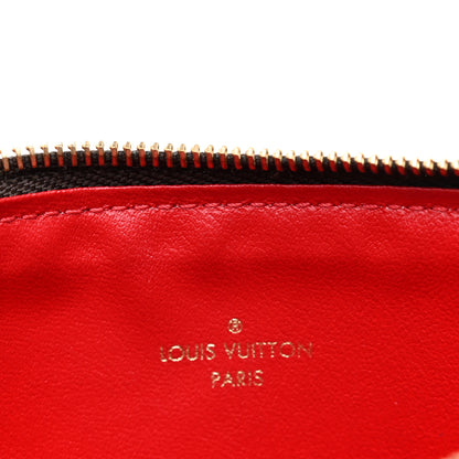 Louis Vuitton Damier Ebene Felicie Chain Wallet Zippered Insert 6 of 7