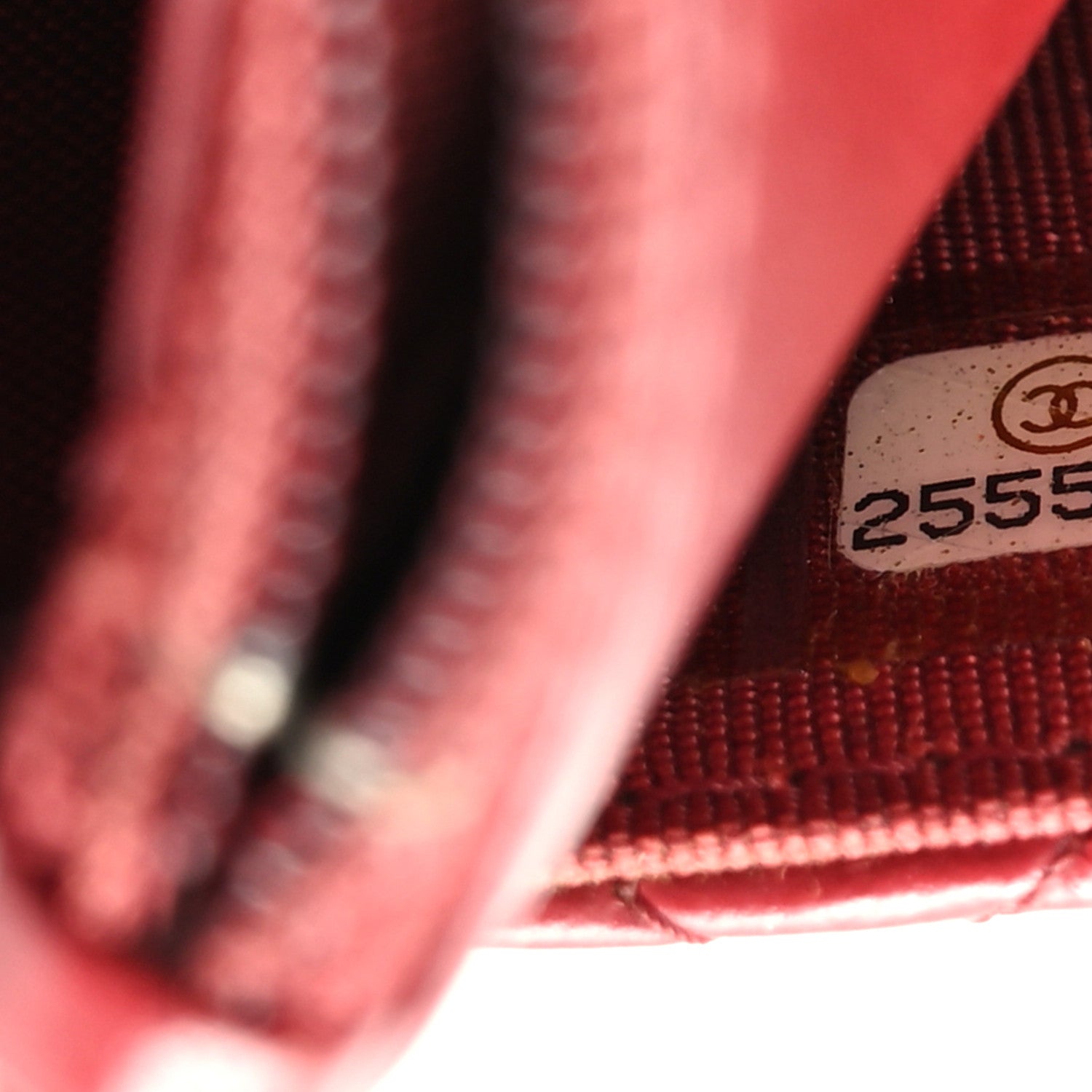 Chanel Aged Calfskin Quilted Reissue Wallet On Chain WOC Red 7 of 9