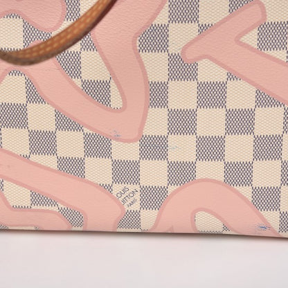 Louis Vuitton Damier Azur Tahitienne Neverfull MM 18 of 19