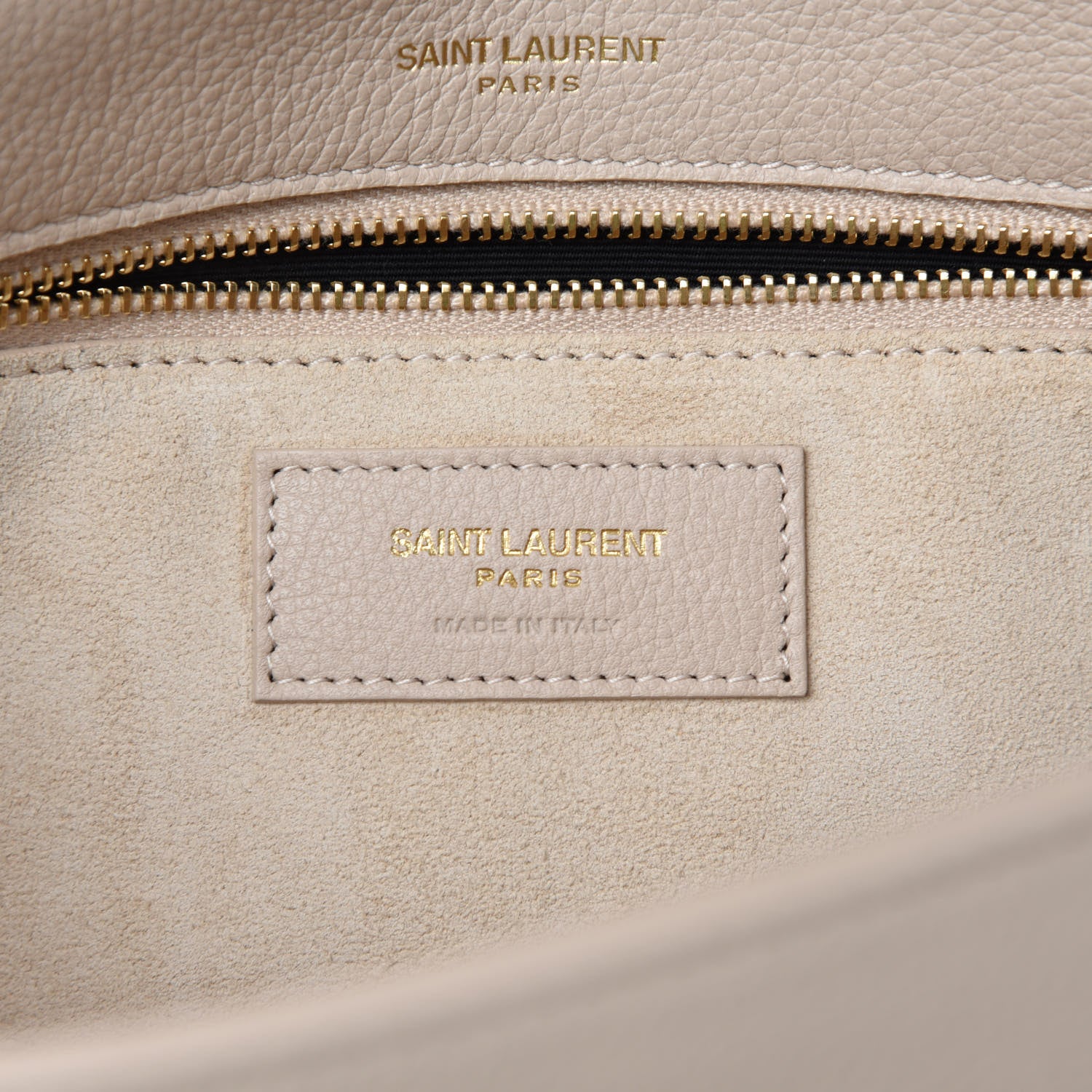 Saint Laurent Calfskin Medium Monogram Kate 99 Oat 8 of 11