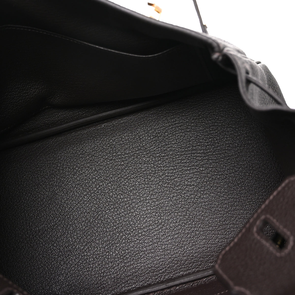 Hermes Togo Birkin 25 Bai Brun 6 of 14