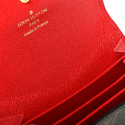 Louis Vuitton Monogram Sarah Multicartes Coquelicot 8 of 9