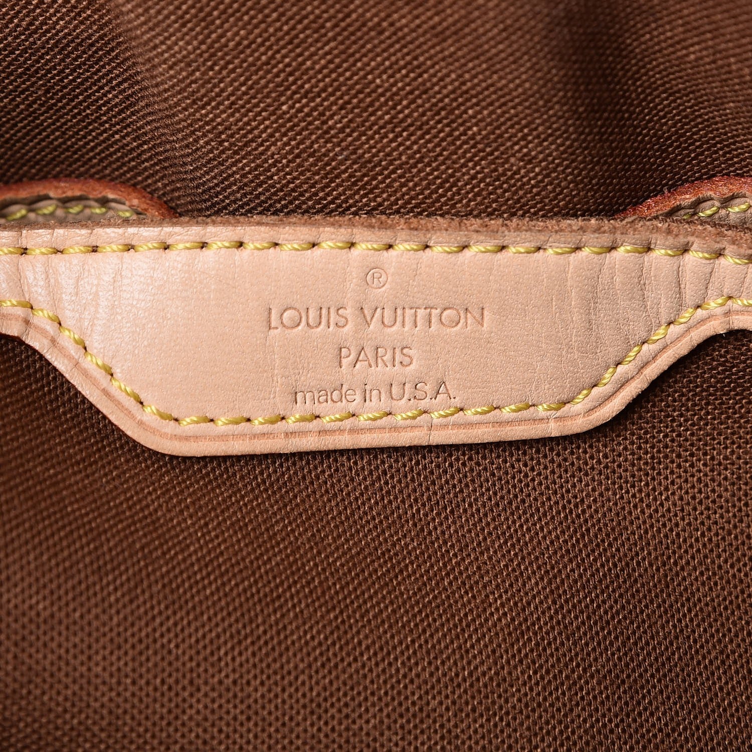 Louis Vuitton Monogram Palermo GM 7 of 14