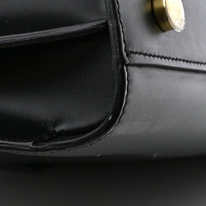 Saint Laurent Calfskin Small Sac De Jour Black Fuchsia 12 of 14