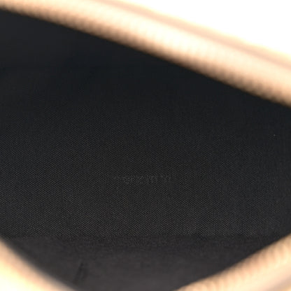Fendi Crystal Vitello Laminato Suede FF Mini Fendigraphy Hobo Bag Platino 5 of 12
