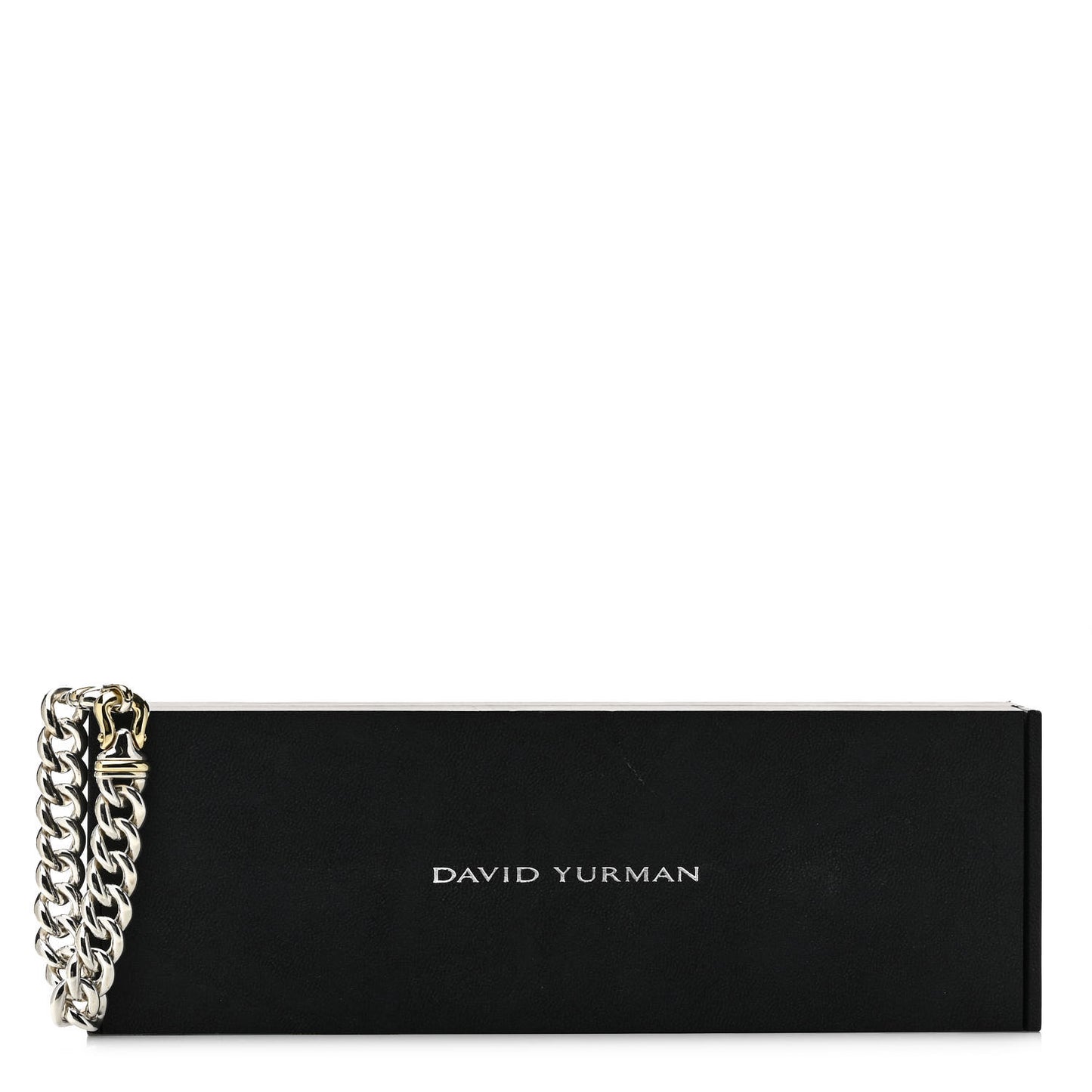 Sterling Silver 14K Yellow Gold Curb Link Buckle Bracelet