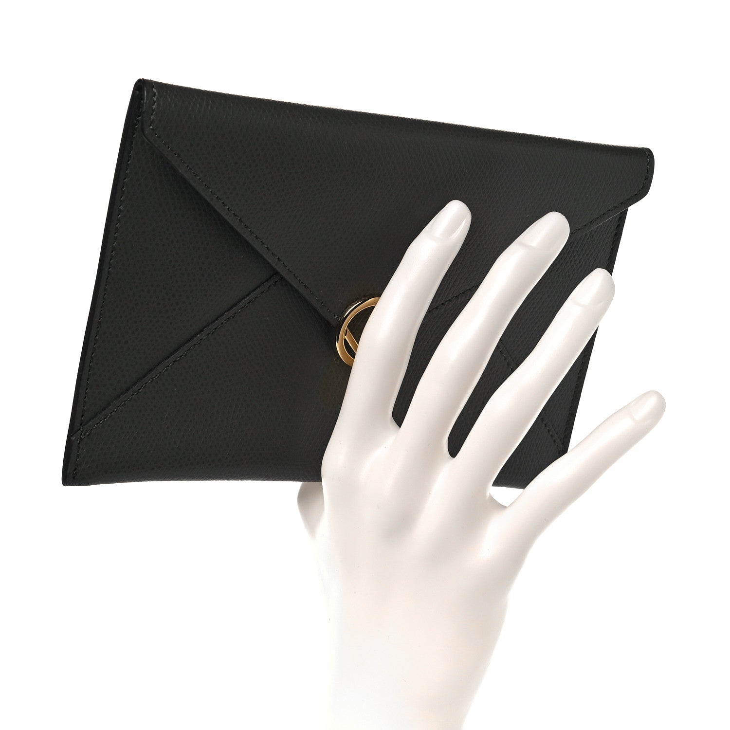 Fendi Vitello Cruise F is Fendi Envelope Pouch Asparago 2 of 9
