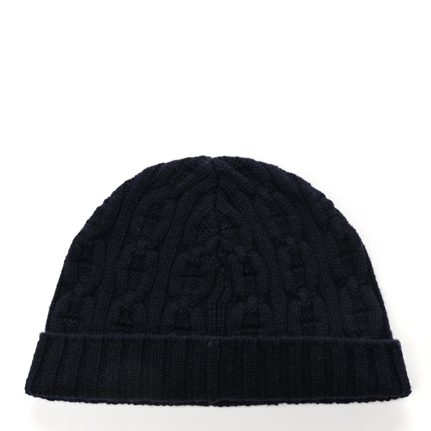 Cashmere Beanie Hat M Marine