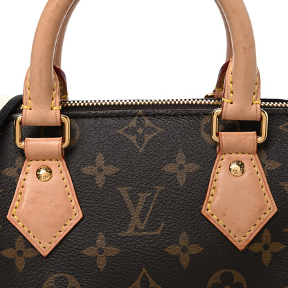 Louis Vuitton Monogram Speedy Bandouliere 20 Black 5 of 10